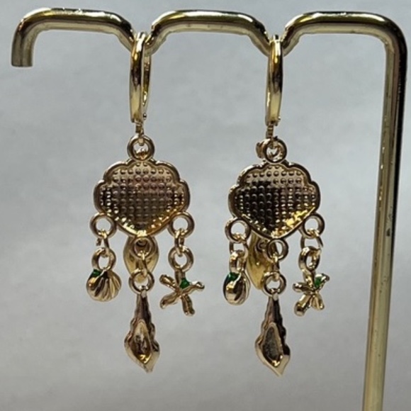 “Birth of Venus" Aphrodite Greek Mythology Goddess Handmade Earrings Seashell - Picture 10 of 14